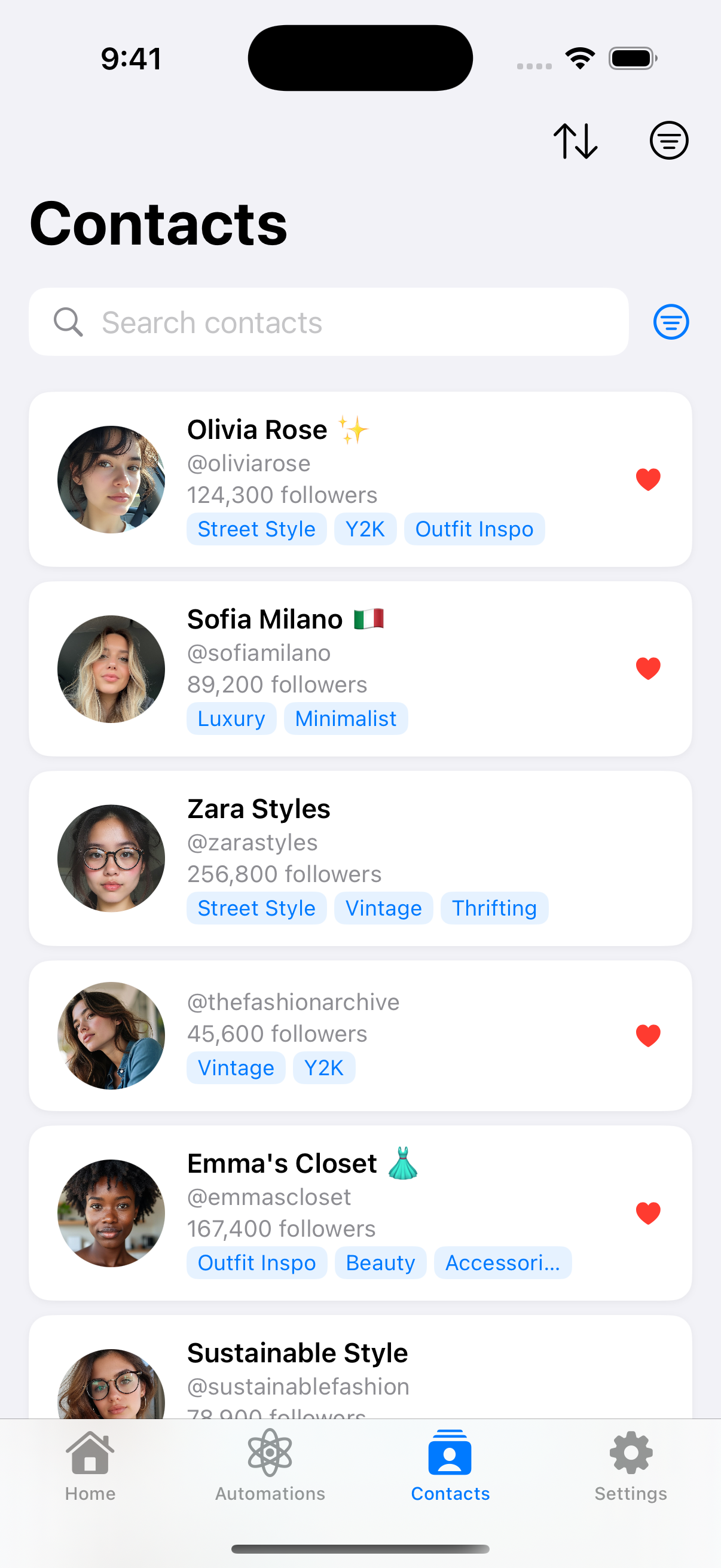 Contact Management